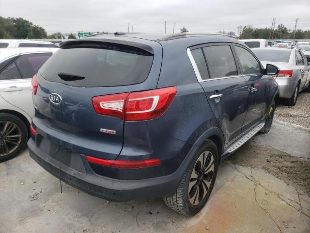 KNDPC3A69C7304692 - 2012 KIA SPORTAGE S BLUE photo 4