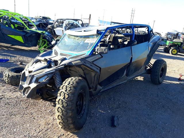 3JBVNAW42JK001008 - 2018 CAN-AM MAVERICK X BLUE photo 2