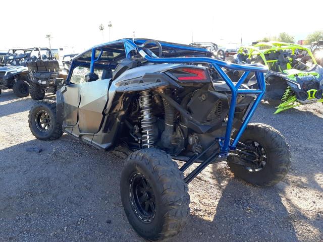 3JBVNAW42JK001008 - 2018 CAN-AM MAVERICK X BLUE photo 3