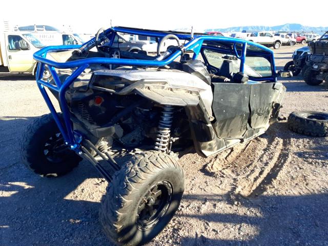 3JBVNAW42JK001008 - 2018 CAN-AM MAVERICK X BLUE photo 4