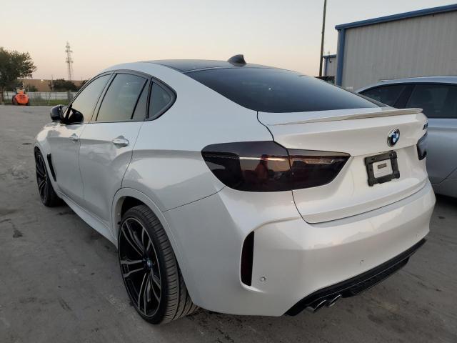 5YMKW8C59F0G93635 - 2015 BMW X6 M WHITE photo 3