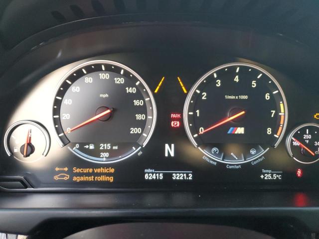 5YMKW8C59F0G93635 - 2015 BMW X6 M WHITE photo 8