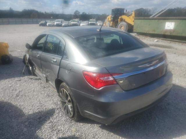 1C3CCBBG2DN715465 - 2013 CHRYSLER 200 TOURIN GRAY photo 3