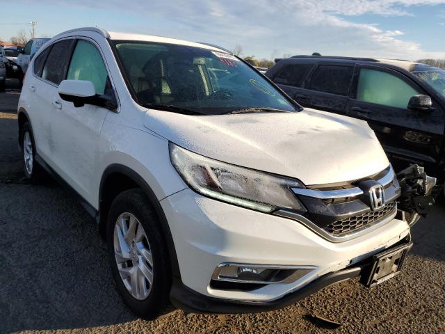 5J6RM4H7XFL073169 - 2015 HONDA CR-V EXL WHITE photo 4