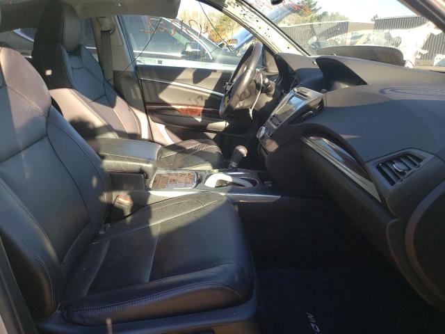 5FRYD4H87EB012159 - 2014 ACURA MDX ADVANC SILVER photo 5