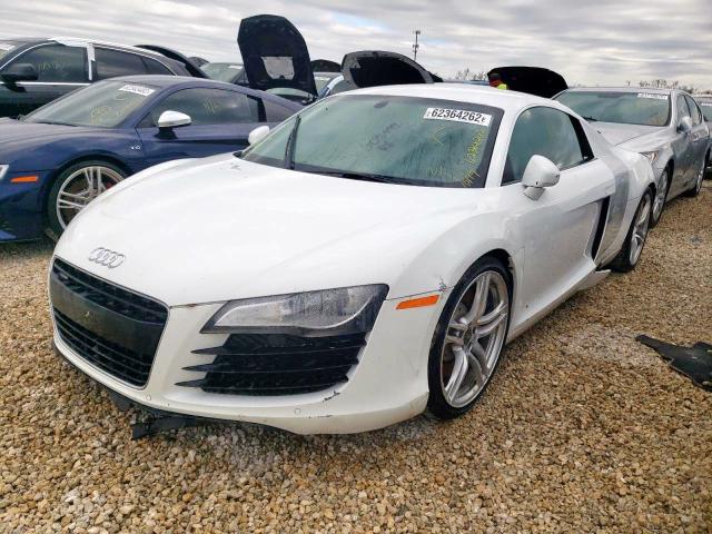 WUAAU34288N005499 - 2008 AUDI R8 4.2 QUA WHITE photo 2