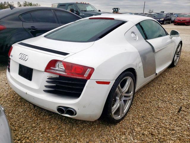 WUAAU34288N005499 - 2008 AUDI R8 4.2 QUA WHITE photo 4