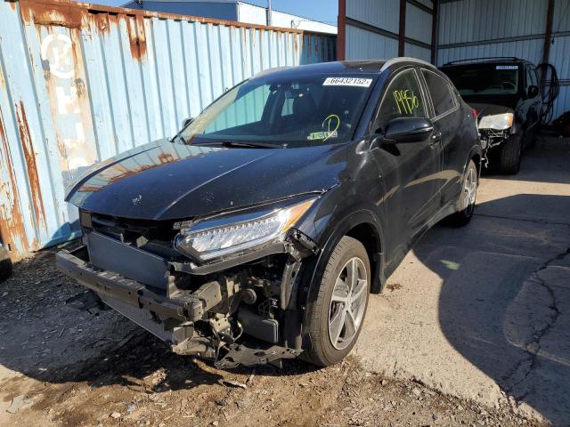 3CZRU6H91KM717115 - 2019 HONDA HR-V TOURI BLACK photo 2