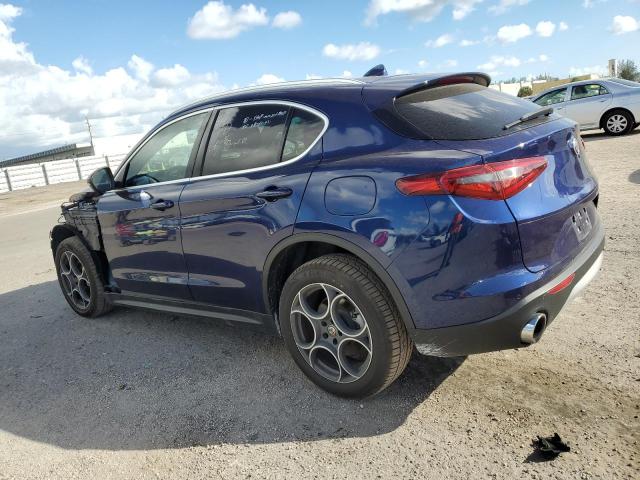 ZASPAJAN3K7C44769 - 2019 ALFA ROMEO STELVIO BLUE photo 2