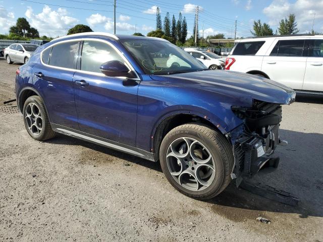 ZASPAJAN3K7C44769 - 2019 ALFA ROMEO STELVIO BLUE photo 4