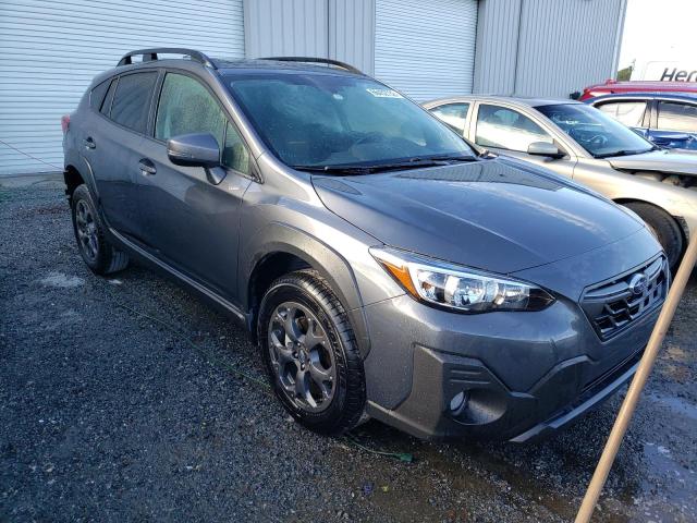 JF2GTHSC8MH295529 - 2021 SUBARU CROSSTREK GRAY photo 1