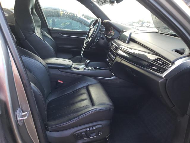 5YMKT6C57H0U38771 - 2017 BMW X5 M Մոխրագույն լուսանկար 5