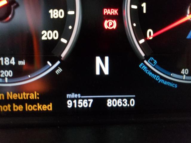 5YMKT6C57H0U38771 - 2017 BMW X5 M Մոխրագույն լուսանկար 8