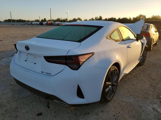 JTHGA5BC8N5012096 - 2022 LEXUS RC 300 WHITE photo 4