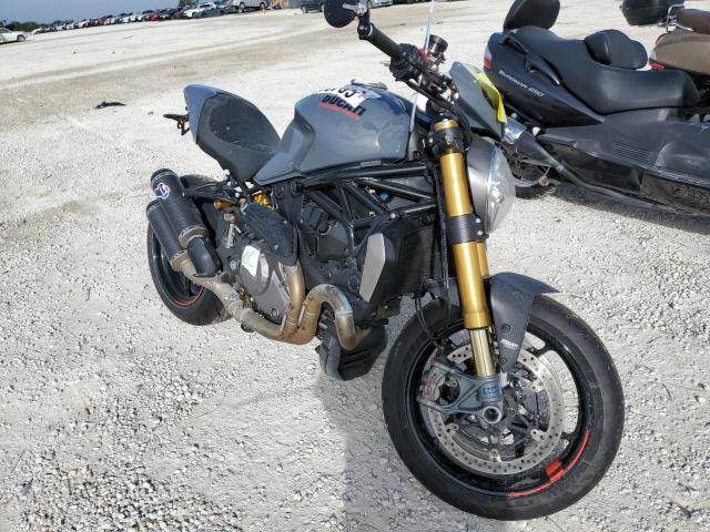 ZDMMACFW7JB024950 - 2018 DUCATI MONSTER 12 GRAY photo 1