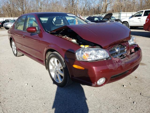 JN1DA31A73T414700 - 2003 NISSAN MAXIMA GLE BURGUNDY photo 1