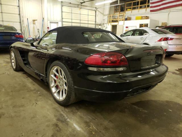 1B3JZ65Z35V500251 - 2005 DODGE VIPER SRT- BLACK photo 3