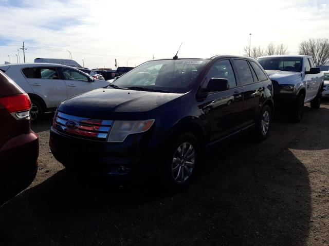 2FMDK49C47BA88491 - 2007 FORD EDGE SEL P BLACK photo 2