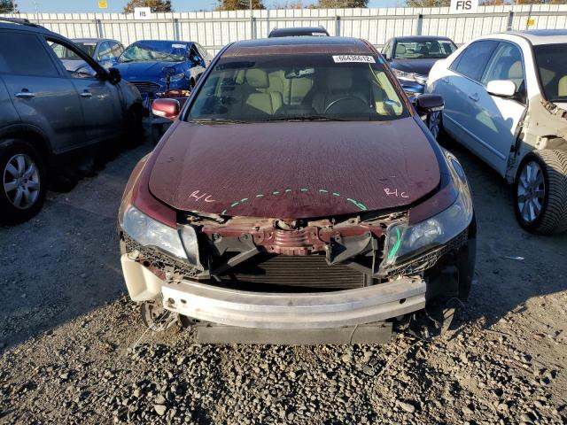 19UUA8F56DA009934 - 2013 ACURA TL TECH MAROON photo 5