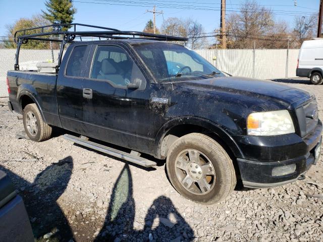 1FTPX14505NA26405 - 2005 FORD F150 BLACK photo 4