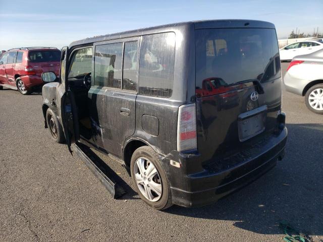 JTLKT324164063633 - 2006 TOYOTA SCION XB შავი ფოტო 3