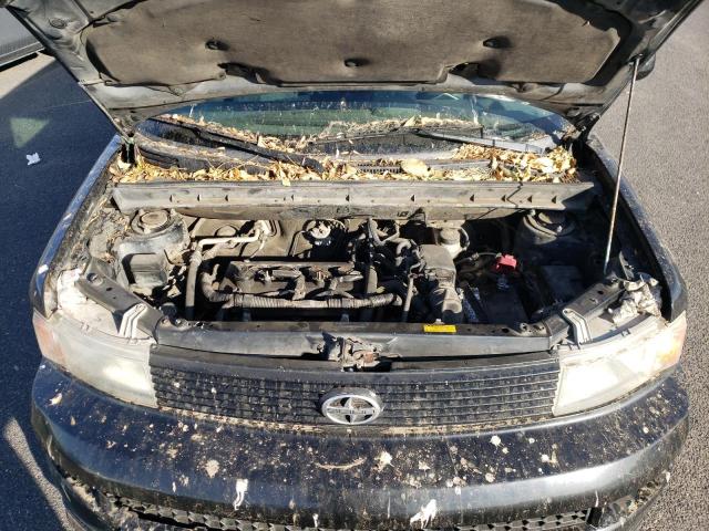 JTLKT324164063633 - 2006 TOYOTA SCION XB შავი ფოტო 7