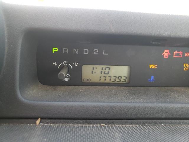 JTLKT324164063633 - 2006 TOYOTA SCION XB შავი ფოტო 8