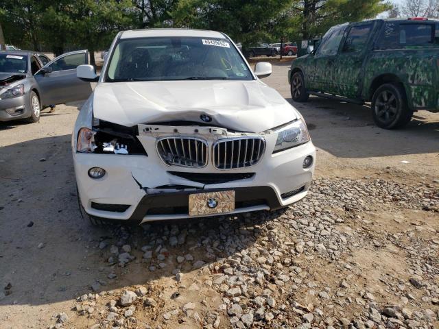 5UXWX9C5XD0A24167 - 2013 BMW X3 XDRIVE2 WHITE photo 9