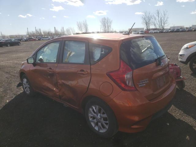 3N1CE2CP1JL361912 - 2018 NISSAN VERSA NOTE ORANGE photo 3