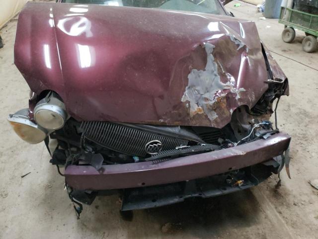 2G4WD582171106999 - 2007 BUICK LACROSSE C MAROON photo 9