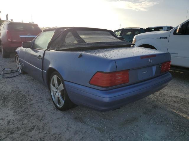 WDBFA63F8VF153075 - 1997 MERCEDES-BENZ SL 320 BLUE photo 3