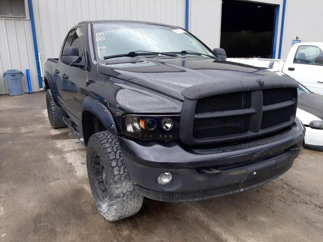 1D7KU28D73J580089 - 2003 DODGE RAM 2500 S BLACK photo 1