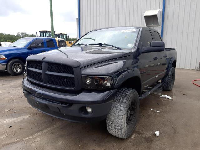 1D7KU28D73J580089 - 2003 DODGE RAM 2500 S BLACK photo 2