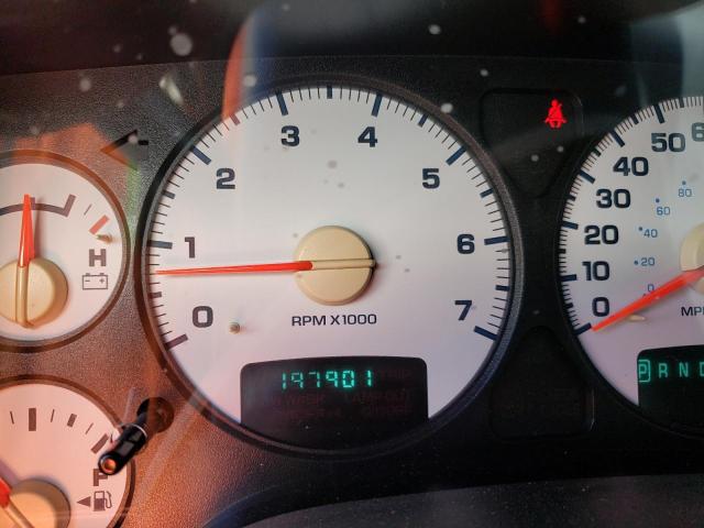 1D7KU28D73J580089 - 2003 DODGE RAM 2500 S BLACK photo 8