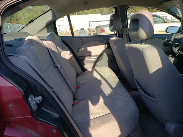 1G8AJ55F16Z160026 - 2006 SATURN ION LEVEL BURGUNDY photo 6