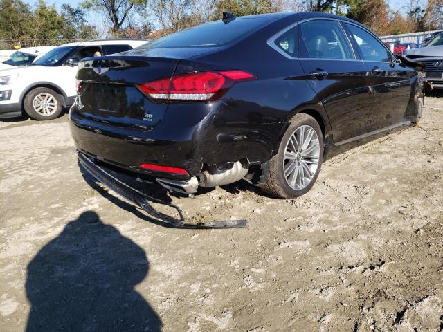 KMHGN4JE7JU248740 - 2018 GENESIS G80 BASE BLACK photo 3