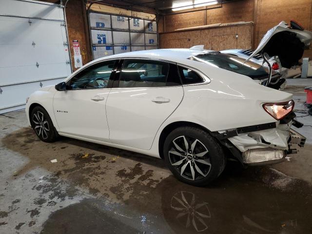 1G1ZG5STXLF157634 - 2020 CHEVROLET MALIBU RS Blanc photo 2