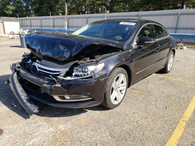 WVWBP7ANXGE504639 - 2016 VOLKSWAGEN CC BASE BLACK photo 2