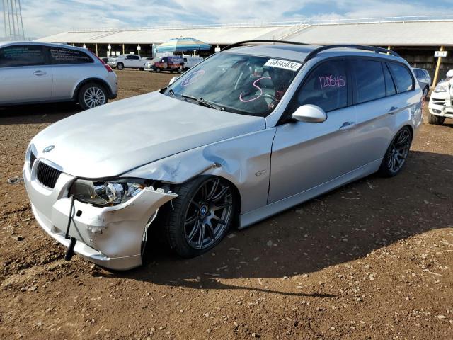 WBAVT735X8FZ38140 - 2008 BMW 328 XIT Արծաթագույն լուսանկար 2