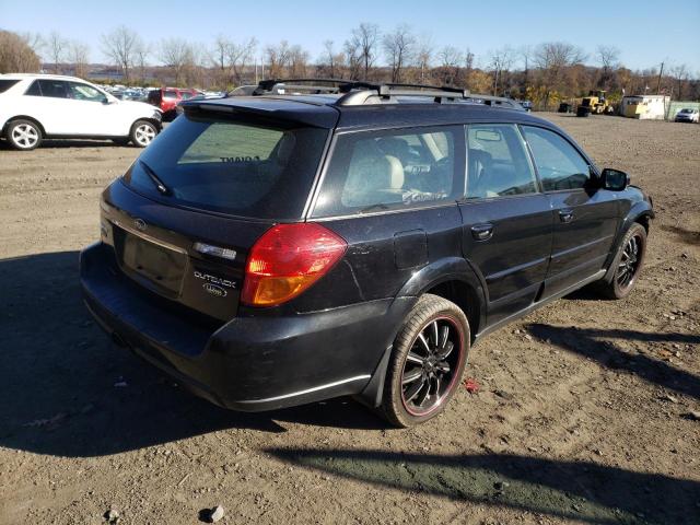 4S4BP86C774319124 - 2007 SUBARU LEGACY OUT BLACK photo 4