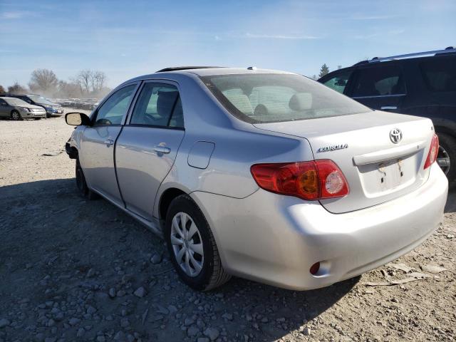 2T1BU40E19C144935 - 2009 TOYOTA COROLLA SILVER photo 3