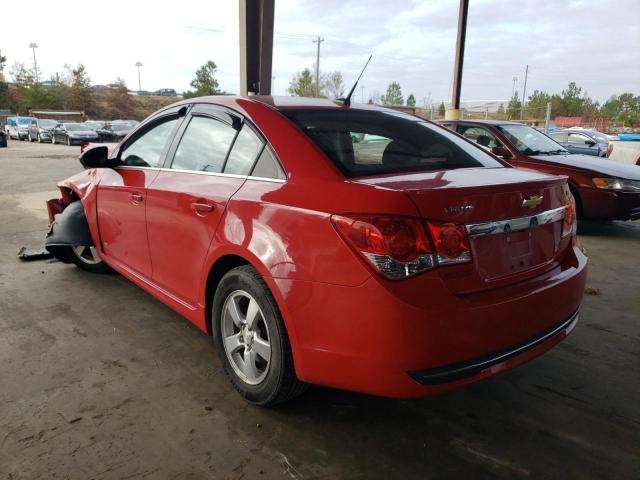 1G1PC5SB8D7198981 - 2013 CHEVROLET CRUZE LT RED photo 3