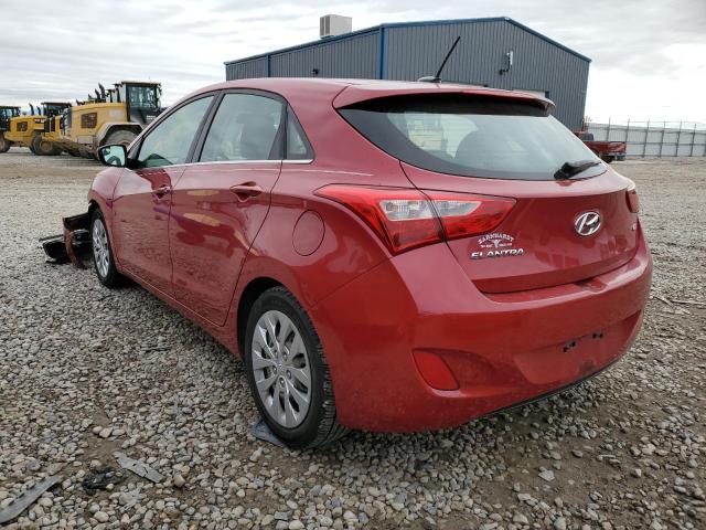 KMHD35LH5GU251876 - 2016 HYUNDAI ELANTRA GT RED photo 3