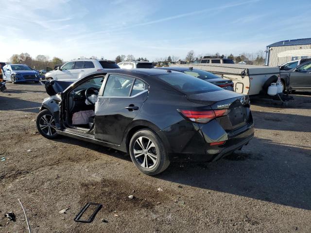 3N1AB8CV1MY296827 - 2021 NISSAN SENTRA SV BLACK photo 3