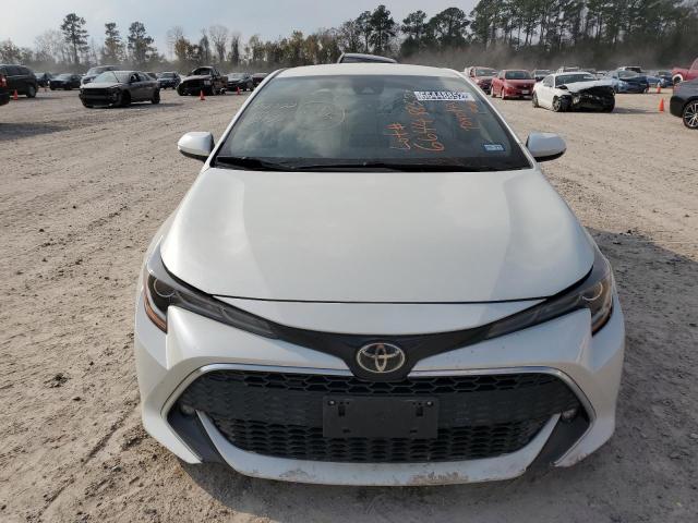 JTNK4RBE5K3006027 - 2019 TOYOTA COROLLA SE WHITE photo 5