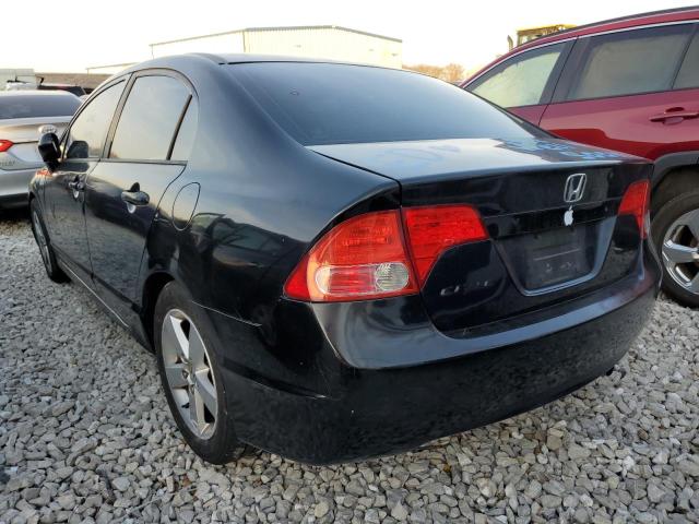 1HGFA16887L057583 - 2007 HONDA CIVIC EX BLACK photo 3