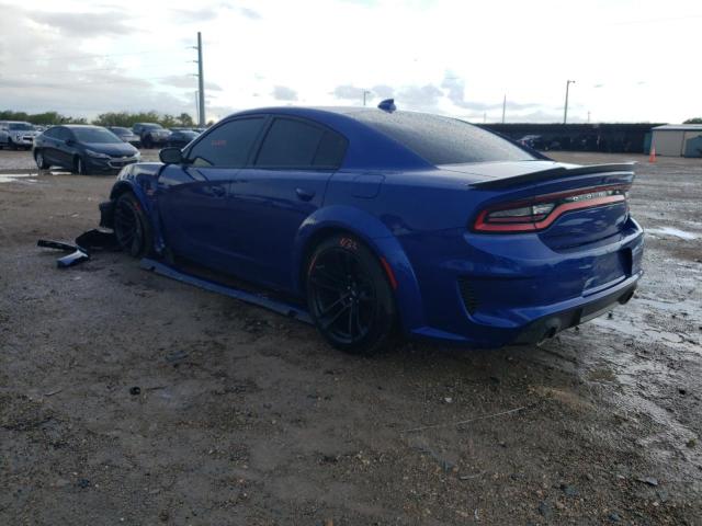 2C3CDXGJ5MH515266 - 2021 DODGE CHARGER SC BLUE photo 3