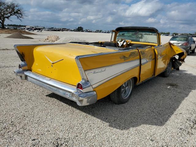 VC57S295404 - 1957 CHEVROLET OTHER YELLOW photo 4