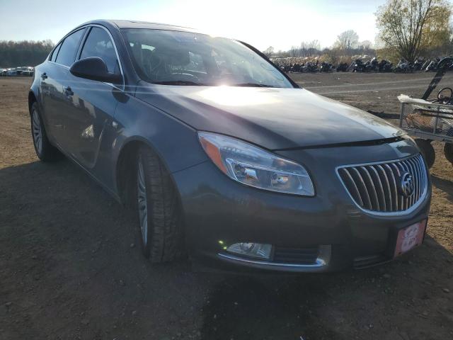 W04GW5EV9B1101589 - 2011 BUICK REGAL CXL GRAY photo 1