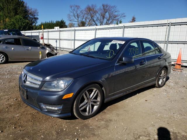 WDDGF4HB6DR262946 - 2013 MERCEDES-BENZ C 250 GRAY photo 2